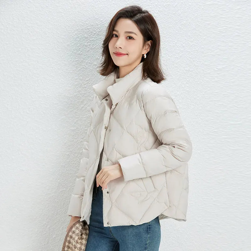 Woman Winter Jacket Ultra Light Down Jacket Female Portable Duck Feather Coat Jackets Lightweight Parkas Women's Wear
