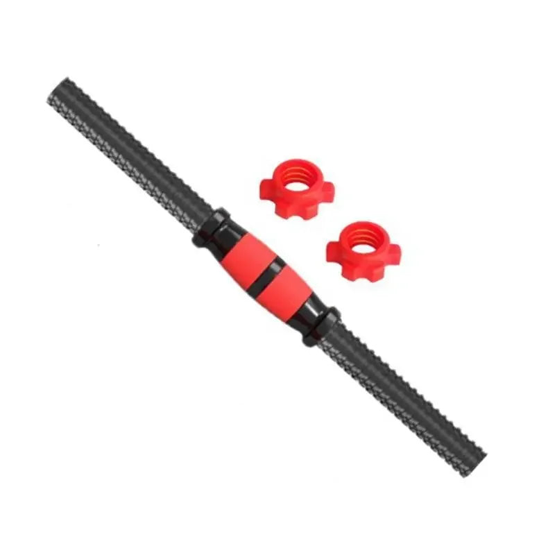 1 PC dumbbell rod universal injection molded dumbbell rod rubber coated rod Adjustable dumbbells set Gym set women Leg weights
