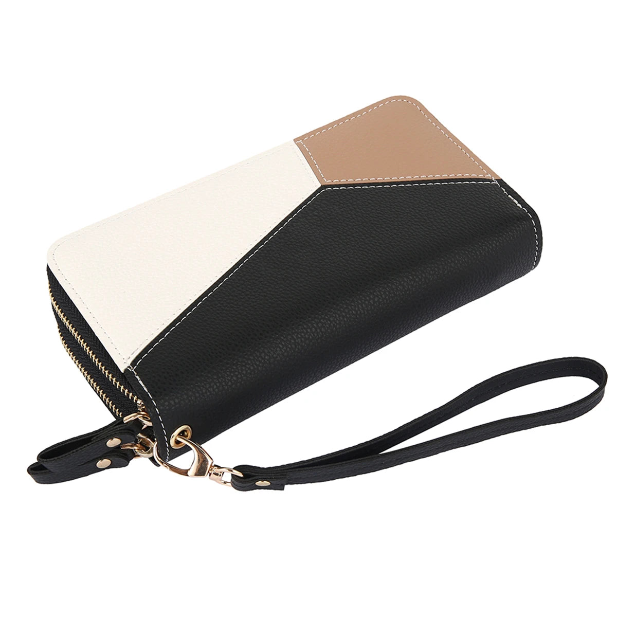 Women Fashion Short Wallet Ladies Leather Wallet Card Holder Foldable Portable Lady Coin Purse Multi-functional Bank Card Holder
