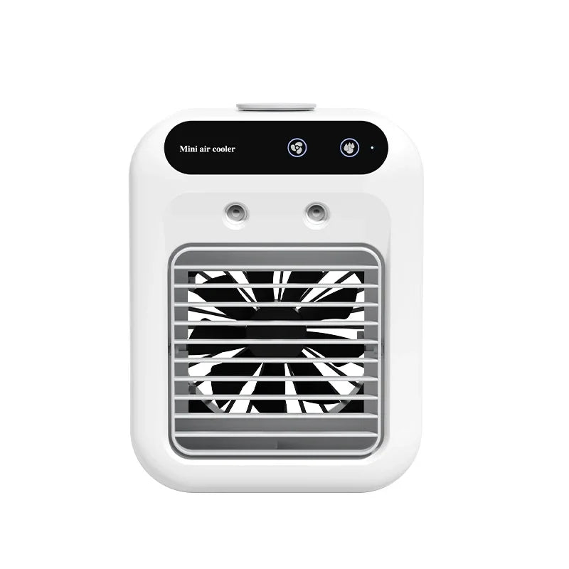 USB Wireless Air Conditioner Mini Portable Air Cooler Fan 500ml Ice Water Spray Humidifier For Home Air Conditioning Mist Fan