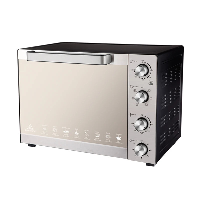 Wholesale Metal 60L Large Toaster Oven Barbecue Factory Cheap Price Baking Electric Mechanical Home Kitchen Oven