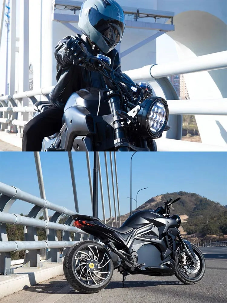 Cheap Racing Classic electric motorcycle Customizable 96V adult offroad electric motorbike