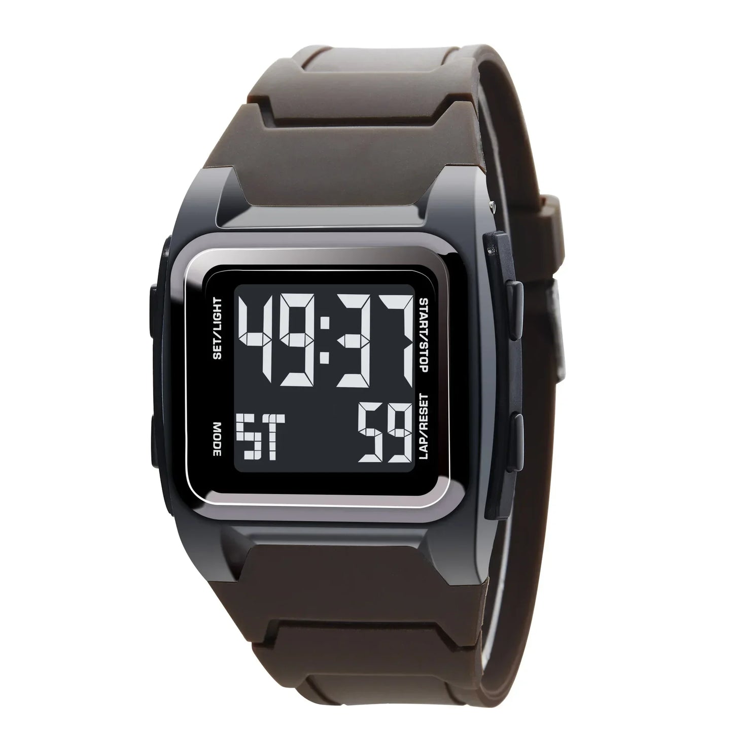 Men's Digital Watch 50M Waterproof Outdoor Sport Watch Date Multifunction Military Alarm Clock LED Wristwatch for Man Boy