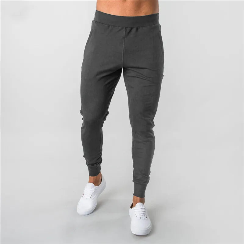 New Jogging Pants Men Sport Sweatpants Running Pants Pants Men Joggers Cotton Trackpants Slim Fit Pants Bodybuilding Trouser