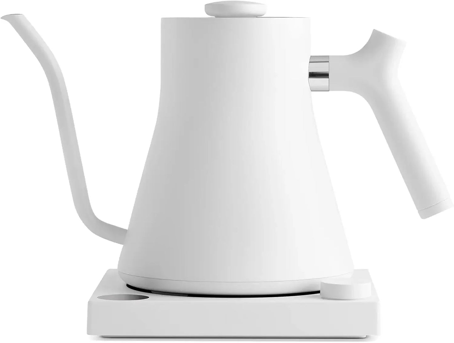 Fellow Stagg EKG Electric Gooseneck Kettle - Pour-Over Coffee and Tea Kettle - Stainless Steel Kettle Water Boiler