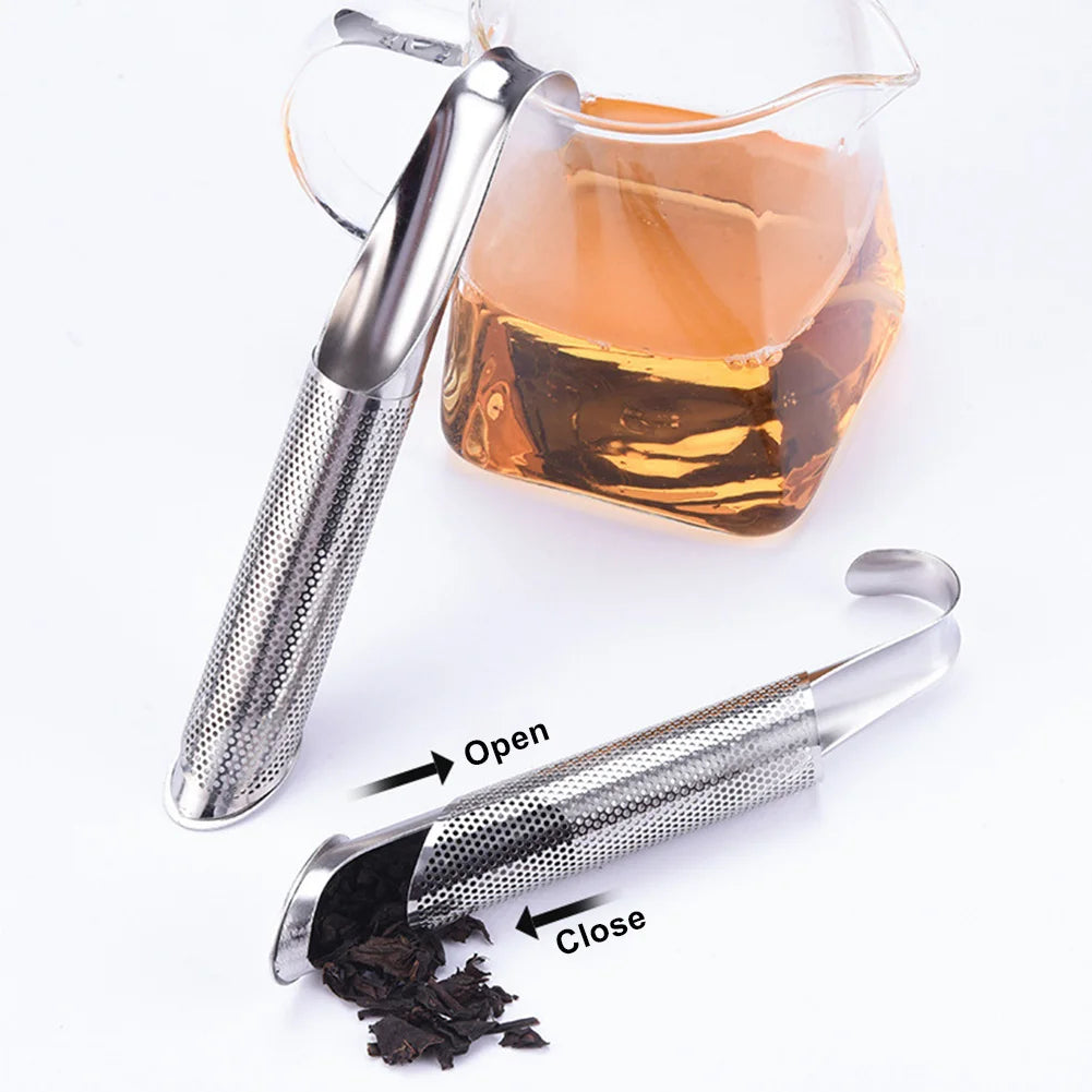 Stainless Steel Home Tea Infuser Strainer For Spice Colator Ceremony Set Creative Poop Teaware Teapot Sieve 2024New