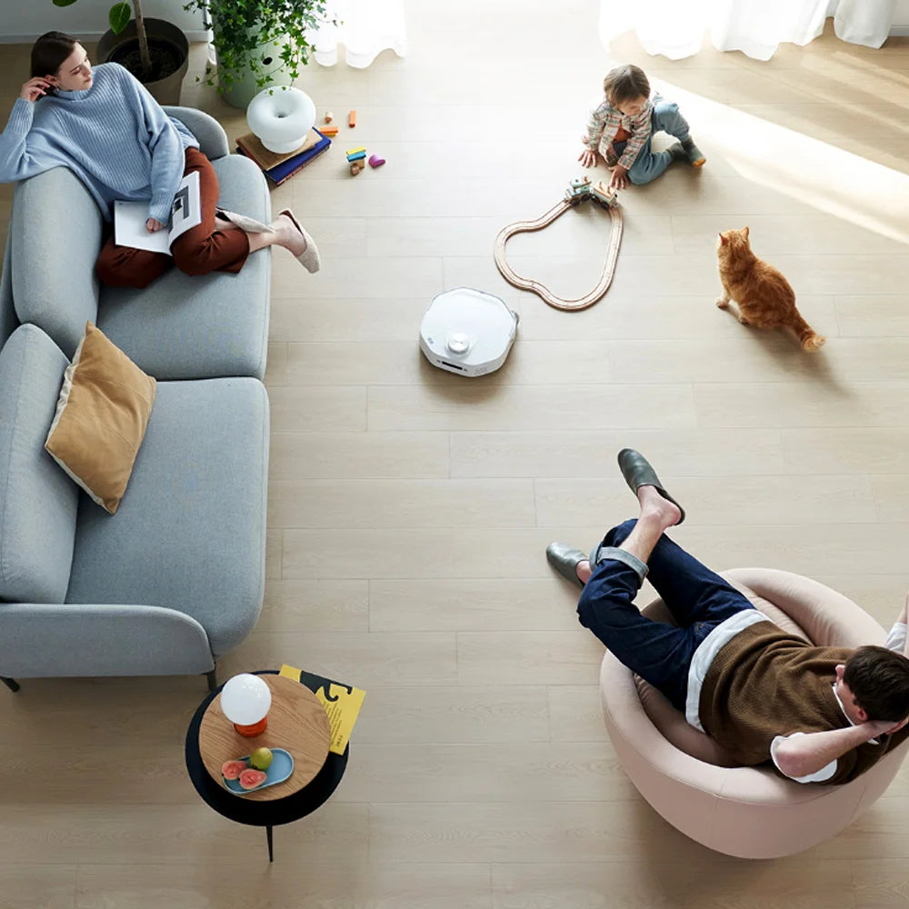 Smartmi Floor Scrubber Vacuum Cleaner Robot Household Appliances Sweeper Automatic Intelligent Dry Wet Cleaning Machine 4000pa