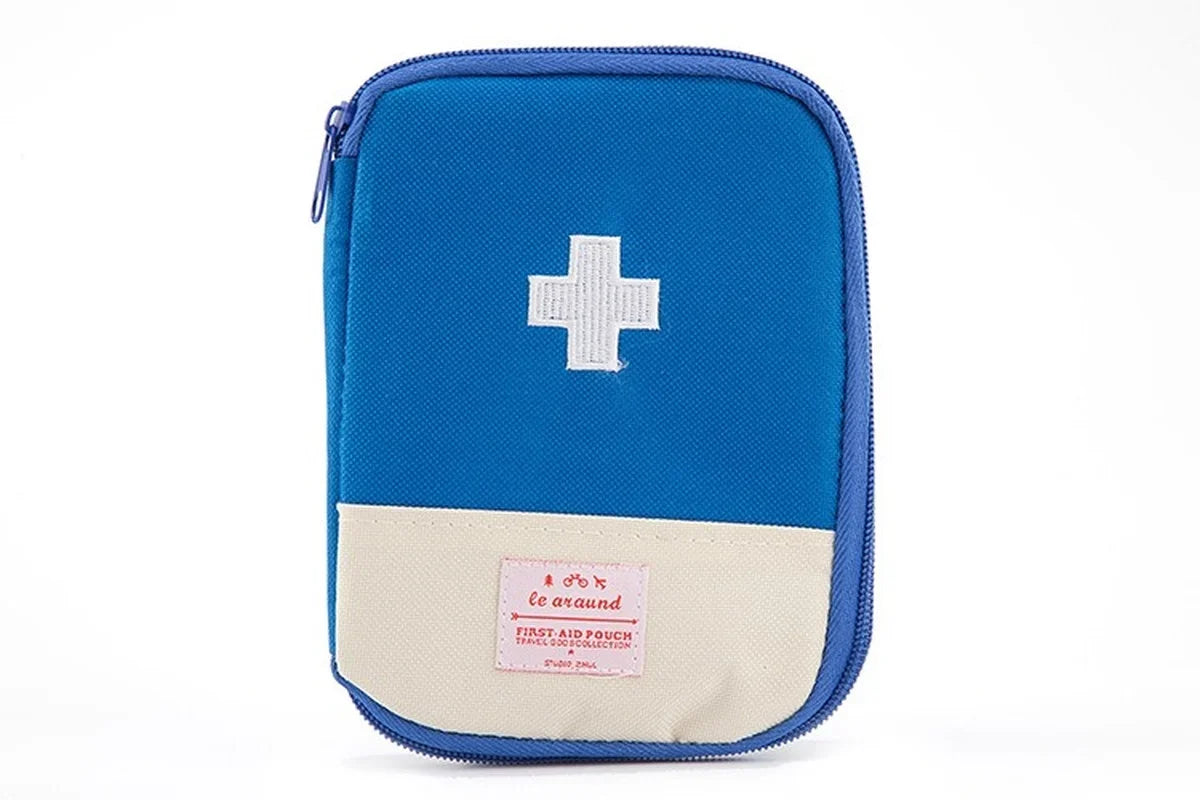 Outdoor First Aid Kit Bag Pouch Travel Outdoor Sports Emergency Kit Bag Small Pills Divider Storage Organizer