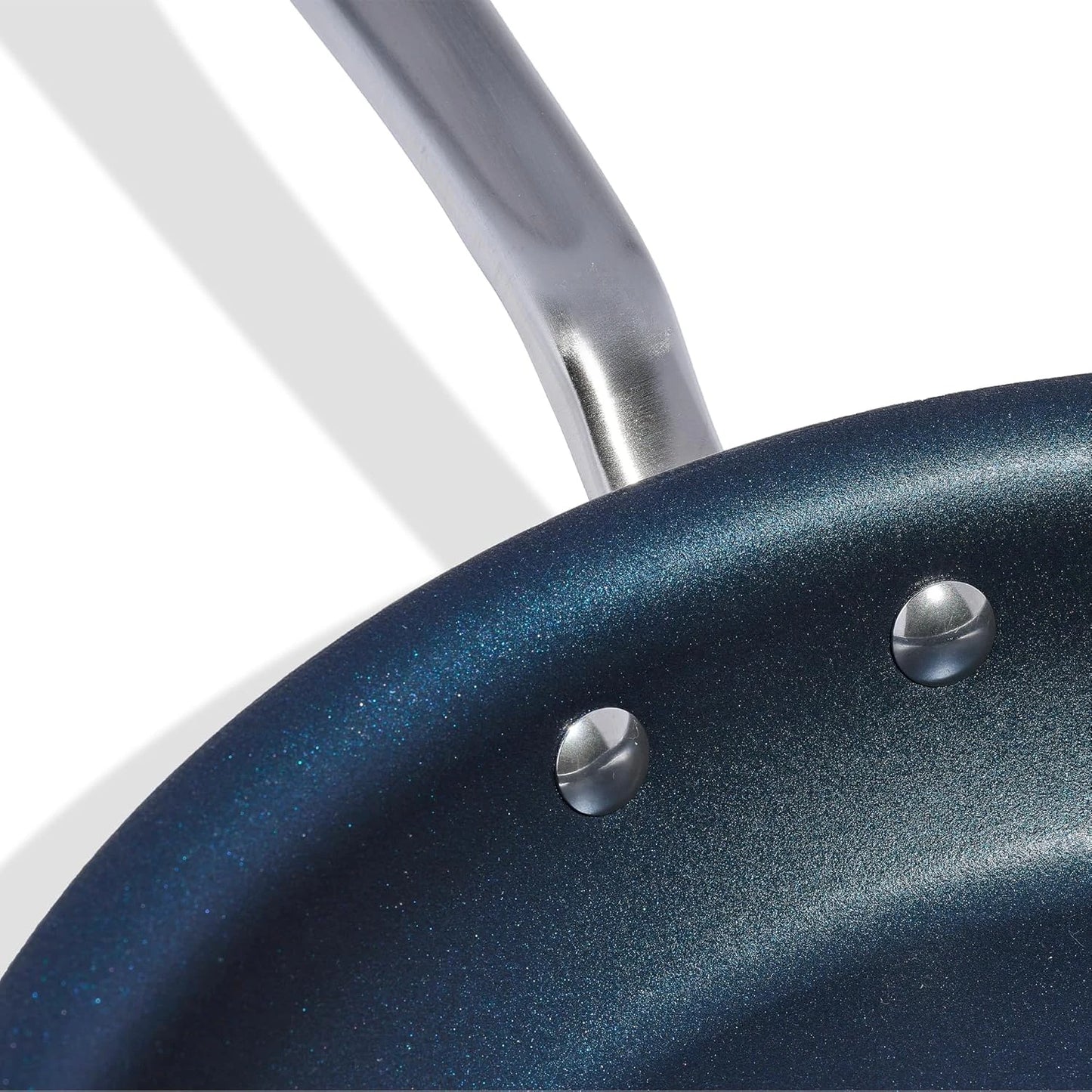 ProCoat Non Stick 3 Piece Frying Pan Set (Includes 8",10",12") - 5 Ply Stainless Clad - Professional Cookware - Crafted in Italy