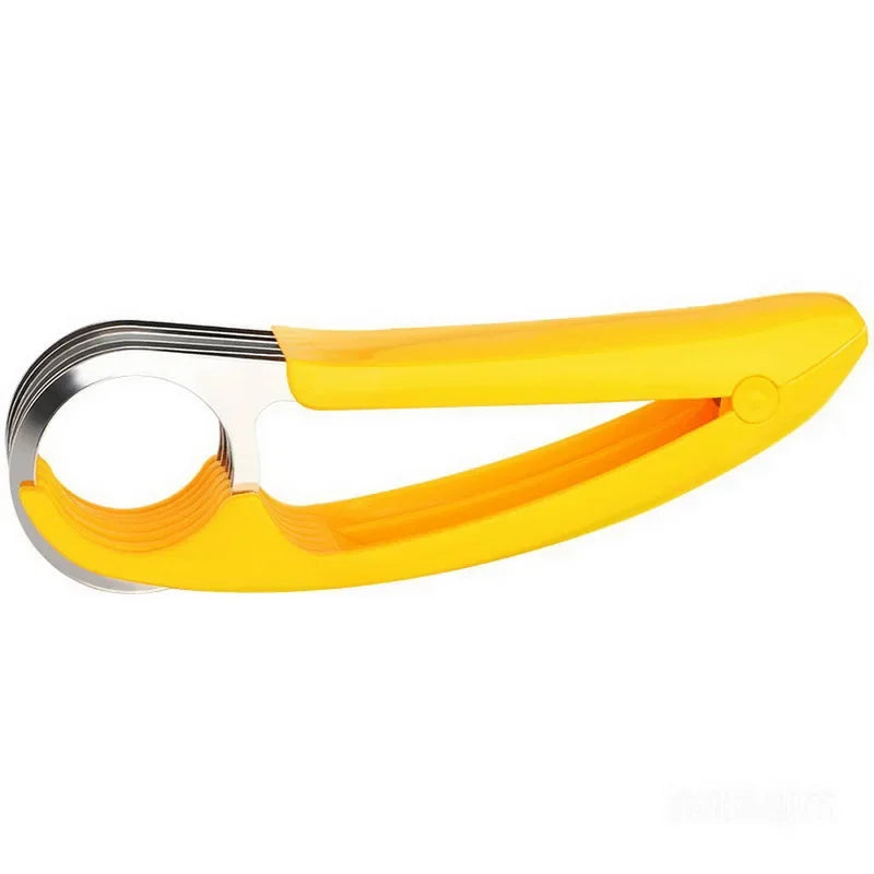 Kitchen Vegetable Cutter Peeler Salad Slice Stainless Steel Banana Cutter Chopper Fruit Cutter Cucumber Knife Kitchen