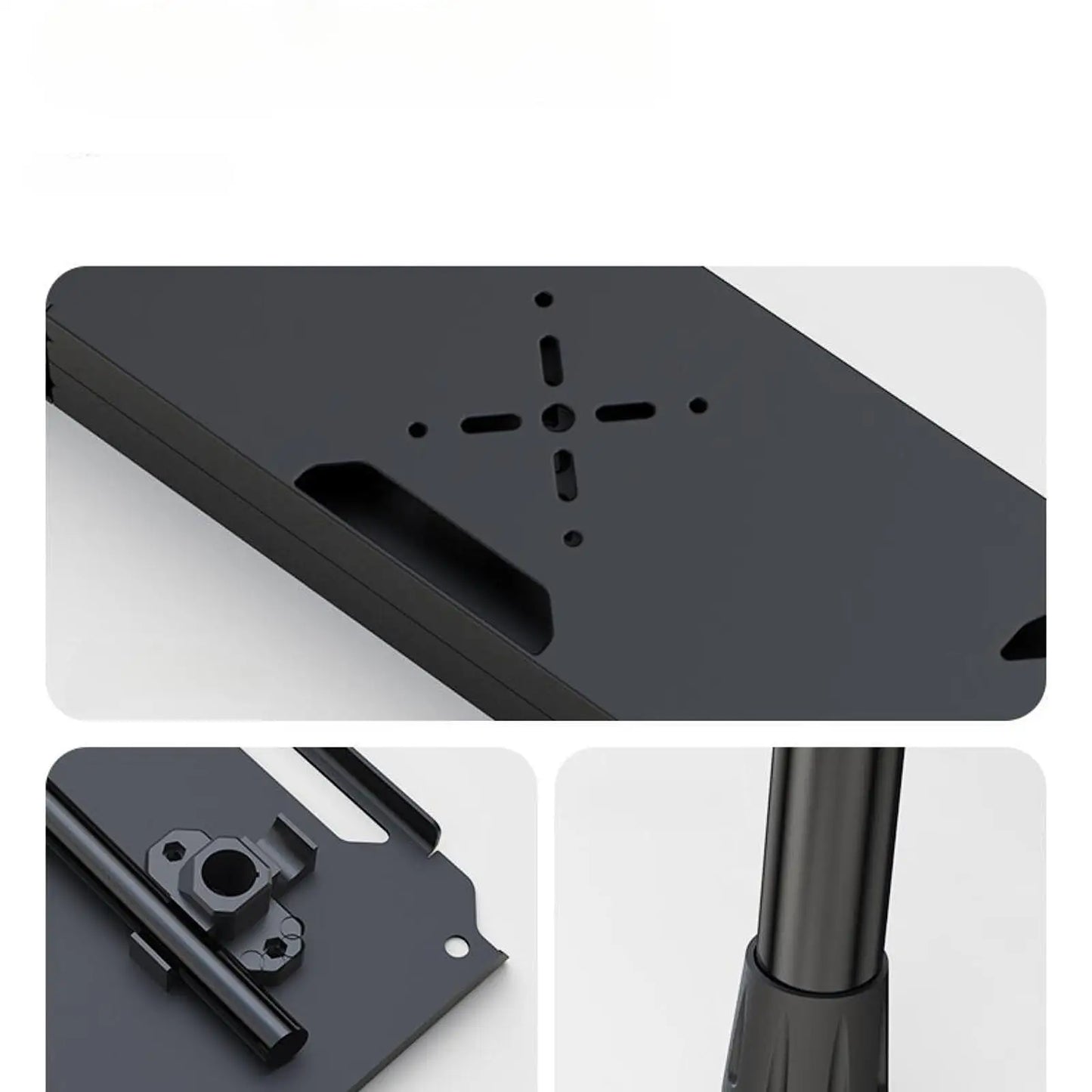 Camping Table Camping Furniture Portable Camp Table Aluminum Alloy Lantern Stand Outdoor Table for Hiking BBQ Yard Garden Travel