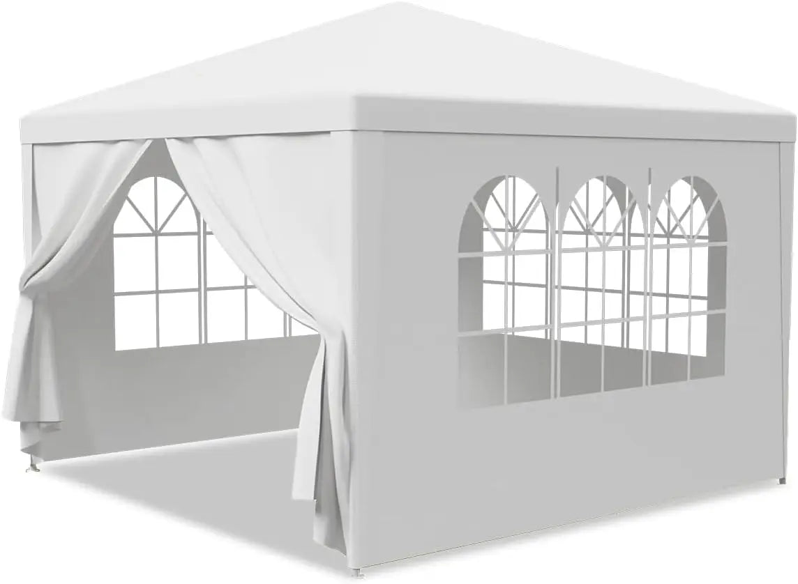 Outdoor CanopyTent Patio Camping Gazebo Shelter Pavilion Cater Party Wedding Tents ForPartieswith6Removable Sidewalls-party Tent