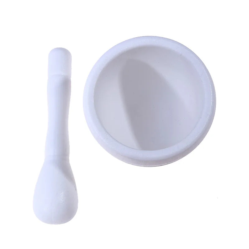 Resin Mortar Pestle Set Garlic Herb Spice Mixing Grinding Crusher Bowl Restaurant Kitchen Tools