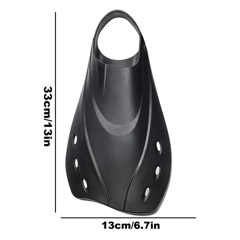 Portable Diving Fins Short Swimming Fins Flippers Snorkeling Fins Scuba Diving Flippers Swimming Training For Swimming equipment