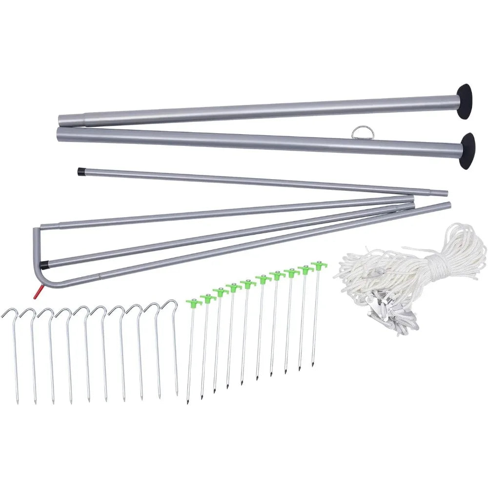 Cotton Canvas 4 Season Waterproof Polyester Cotton Bell Tent Luxury Camping Breathable and Windproof for Family Camping Hiking