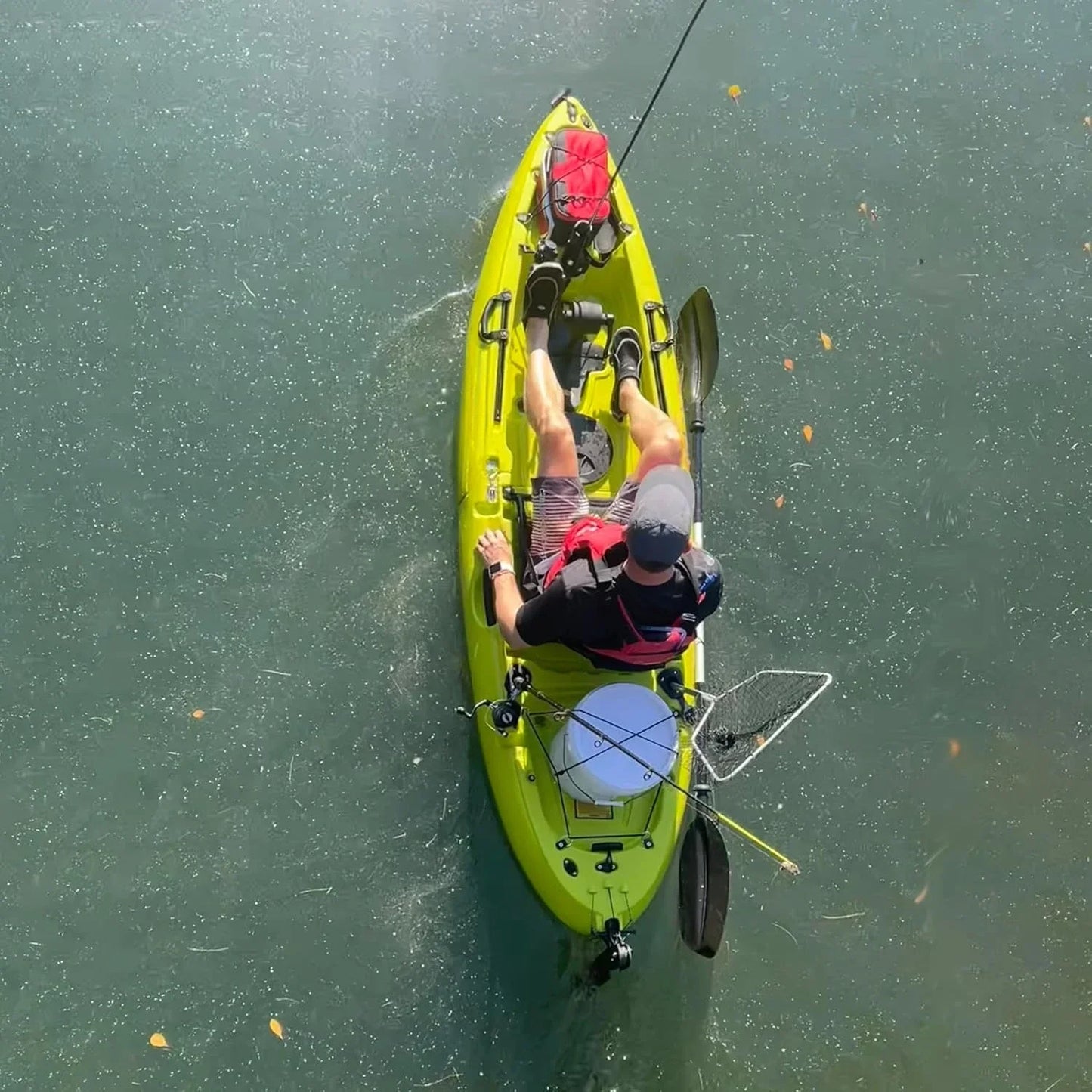 9.5ft Raptor Modular Propeller Drive Fishing Kayak 380 lbs Capacity, Super Lightweight Easy StoreCarry sea pro boat accessories