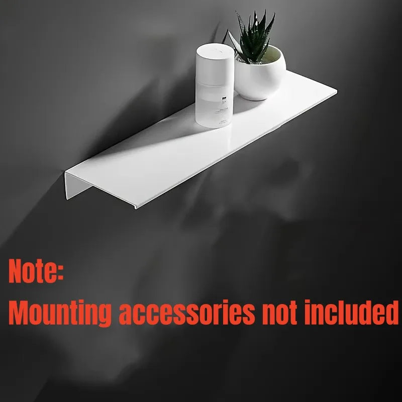 Floating Bathroom Shelves Without Drilling Storage Wall Rack Home Organizer Ledge Hardwares Cabinet Kitchen Accessories Toilet