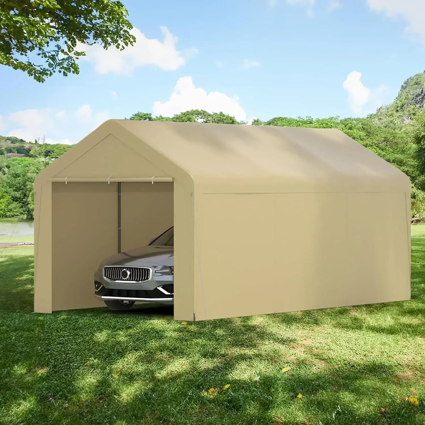 Car sheds car tents portable garages car waterproof and UV protected wedding tents garden shelters storage sheds Gazebos