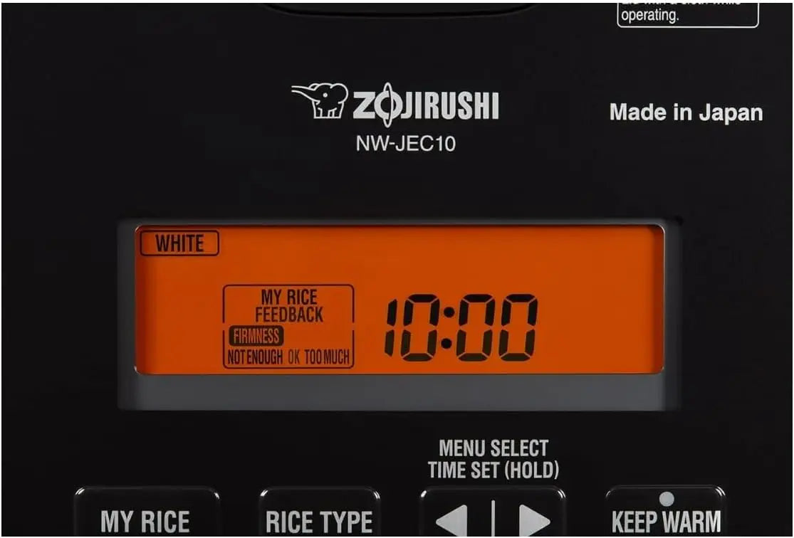 NW-JEC10BA Pressure Induction Heating (IH) Rice Cooker & Warmer, 5.5-Cup, Made in Japan