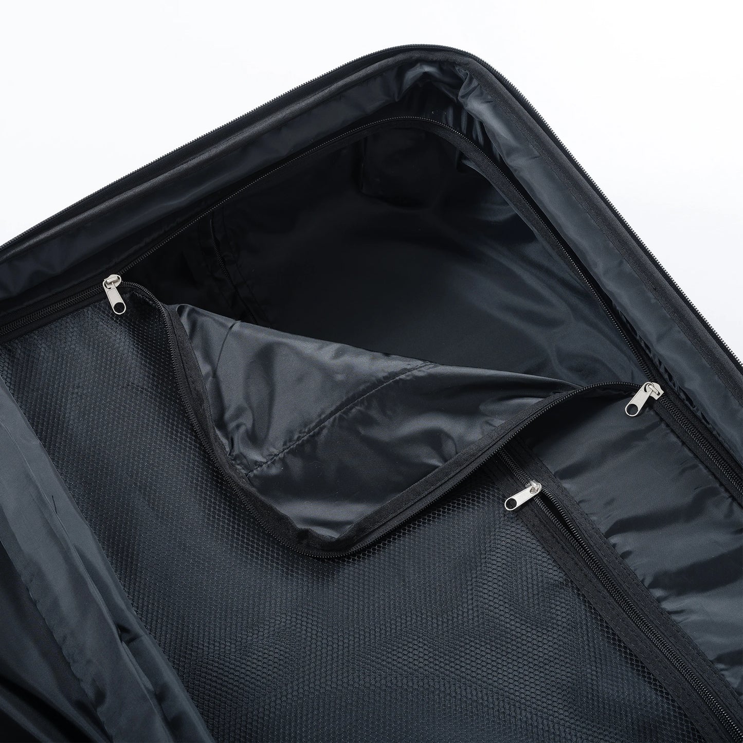 3 Pieces Luggage Sets Expandable Hardside Suitcases Set with Spinner Wheels and TSA Lock (20"/24"/28")