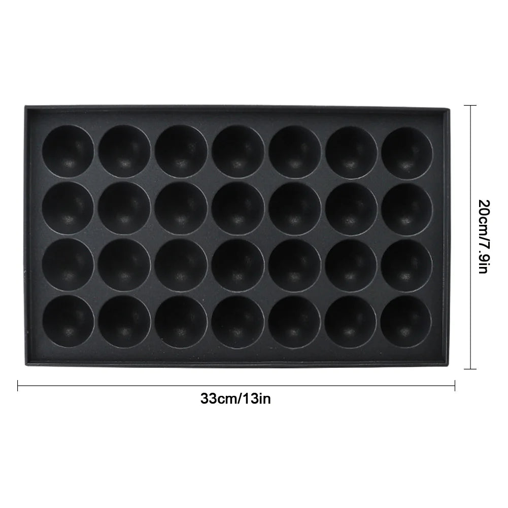 Octopus Meatball Plate Nonstick Octopus Meatball Grill Pan Multi Purpose Takoyaki Maker Meatball Sheet Pan Cooking Baking Tools