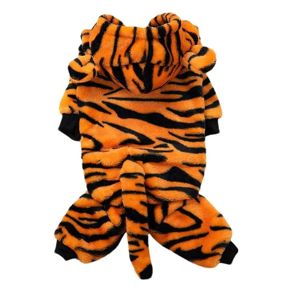 Animal Costumes For Dogs Cats Dress-Up Pet Clothes Cosplay Tiger Halloween Party Cosplay Costumes For Dogs Cosplay Costumes