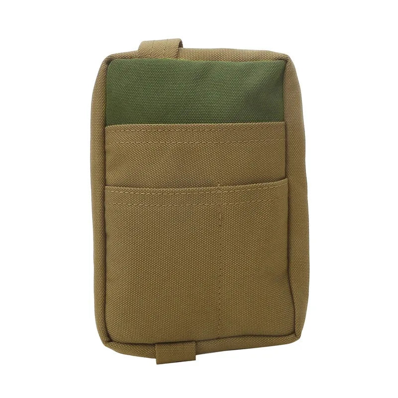 Outdoor Men's Toolkit Multi-functional Double Shoulder Small Hanging Bag Accessory Sundries Pouch Waist Bag