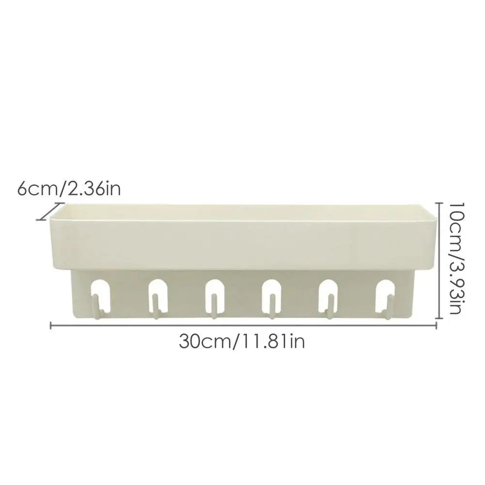 Floating Shelves Wall Shelf Bathroom No Punching Rack With Hook Design For Bathroom And Versatile Home Space
