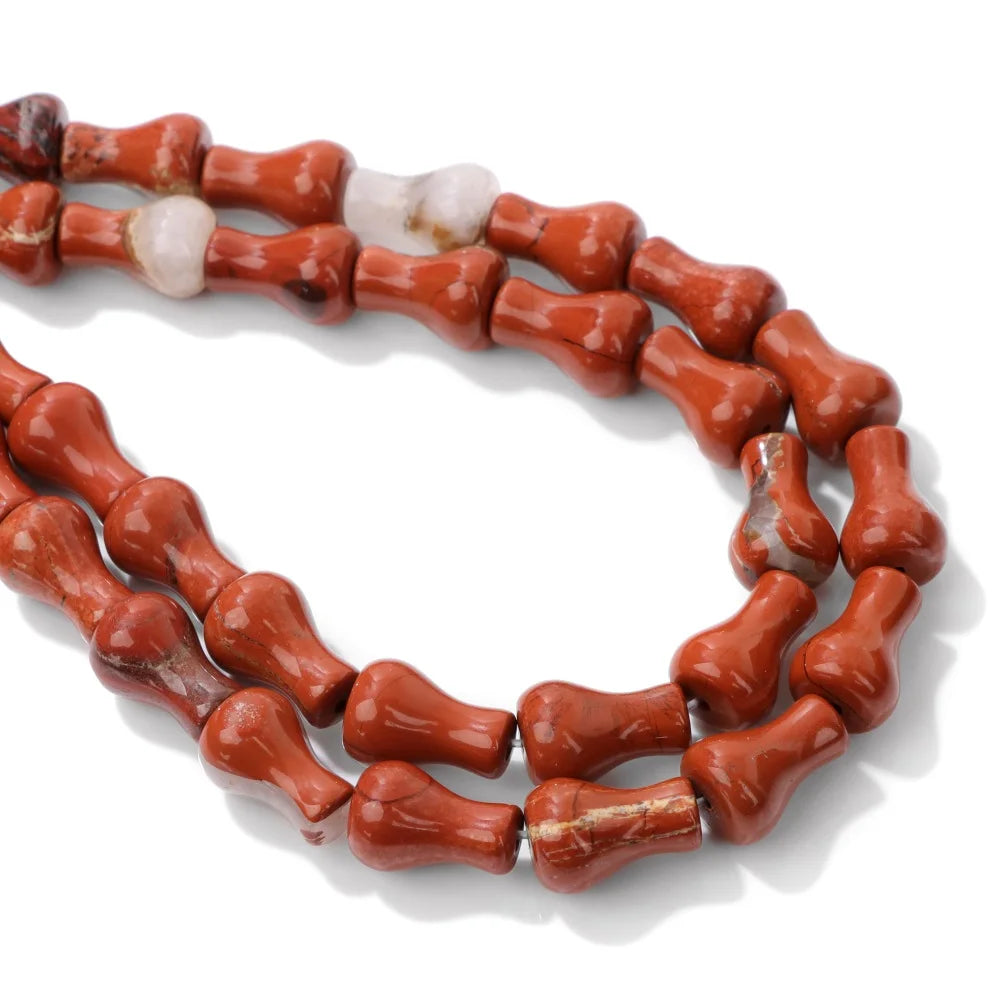 8x12mm Natural Vase Shape Stone Beads Agates Opal Tiger Eye Gems Bead Polished Spacer Loose Beads for Jewelry Making Handmade