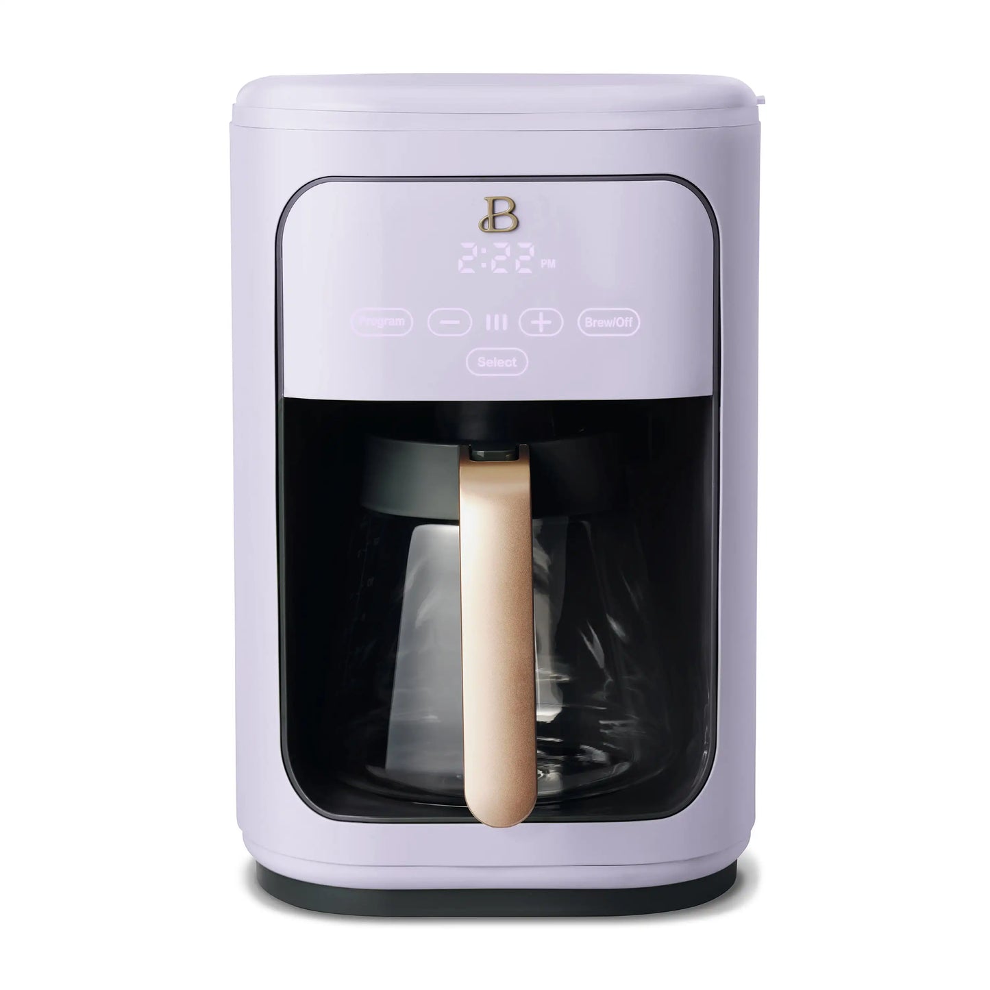 Beautiful 14 Cup Programmable Touchscreen Coffee Maker, Black Sesame by Drew Barrymore