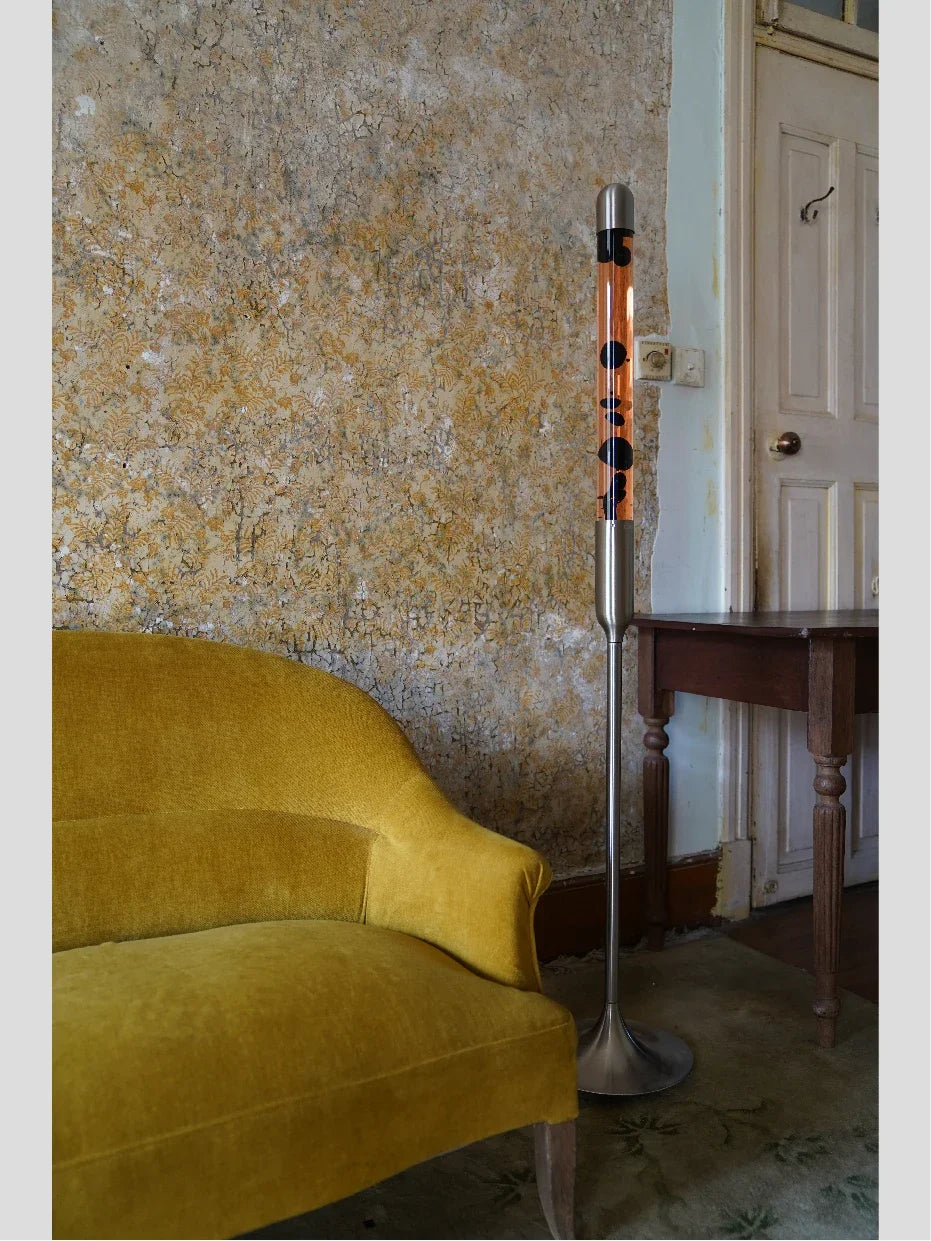| Black Brown Original Table Floor Lamp Silent Middle Ancient Lava Lamp