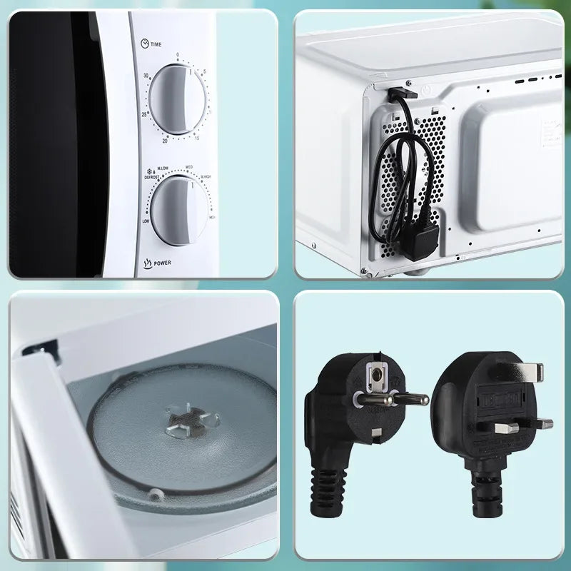 Hot sale High-quality 20L small household British American multi-functional mechanical microwave oven home office dormitory