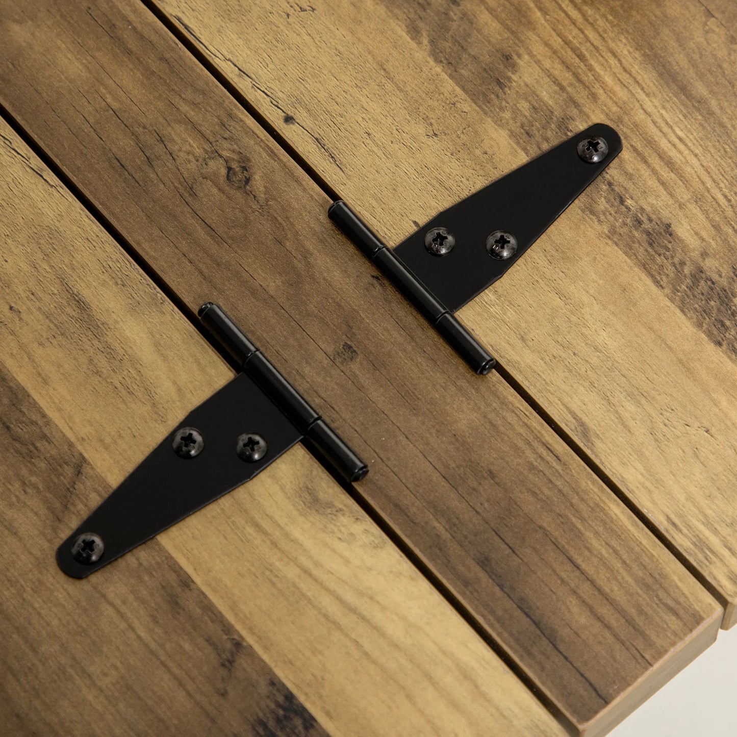 Homcom Coffee Table with Flip Top Hidden Storage, Square Center Table White