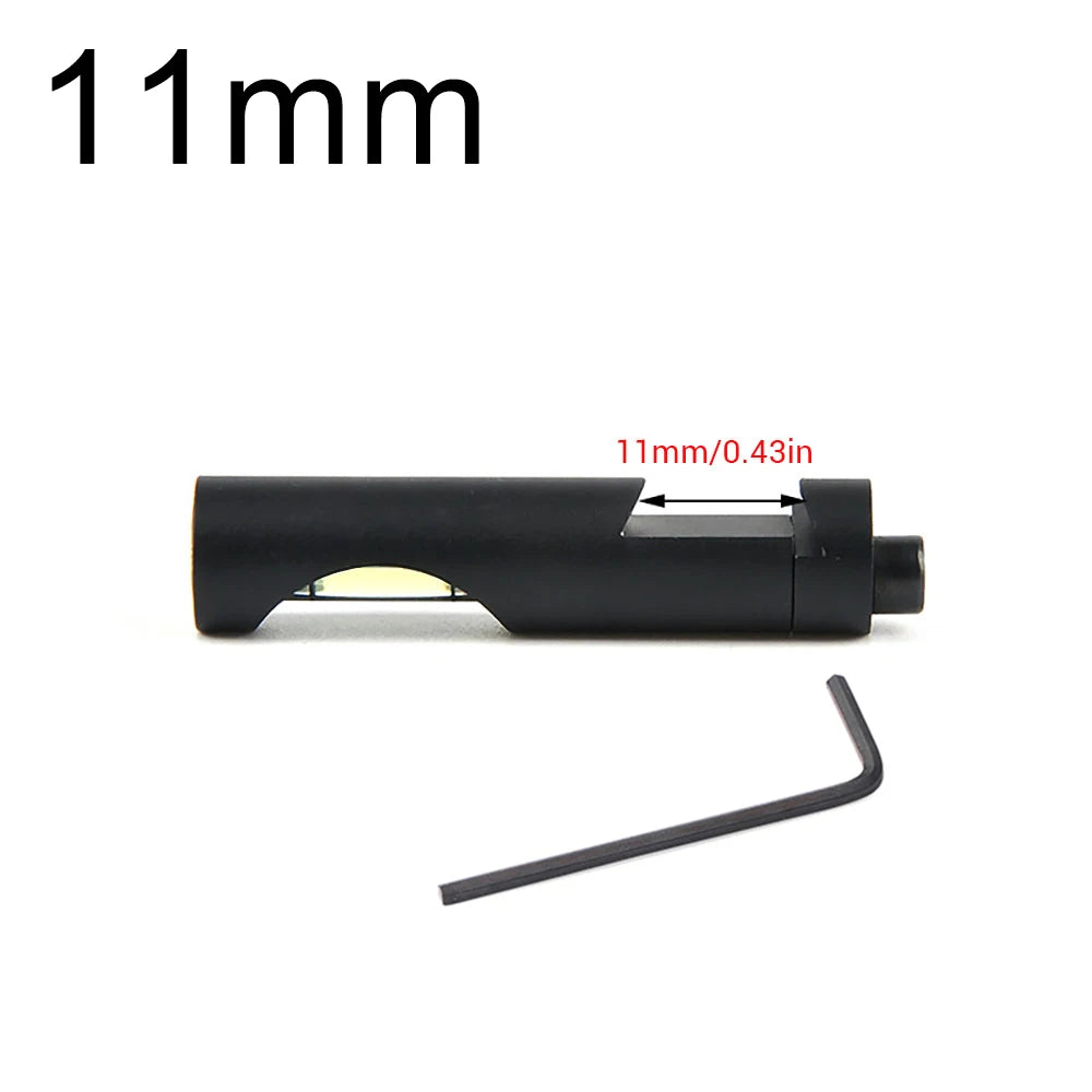 Hunting Spirit Bubble Level Optical Scope Mounts for 11mm/20mm Picatinny Rail Rifle Scope Leveling Tool Kit Hunting Accessories