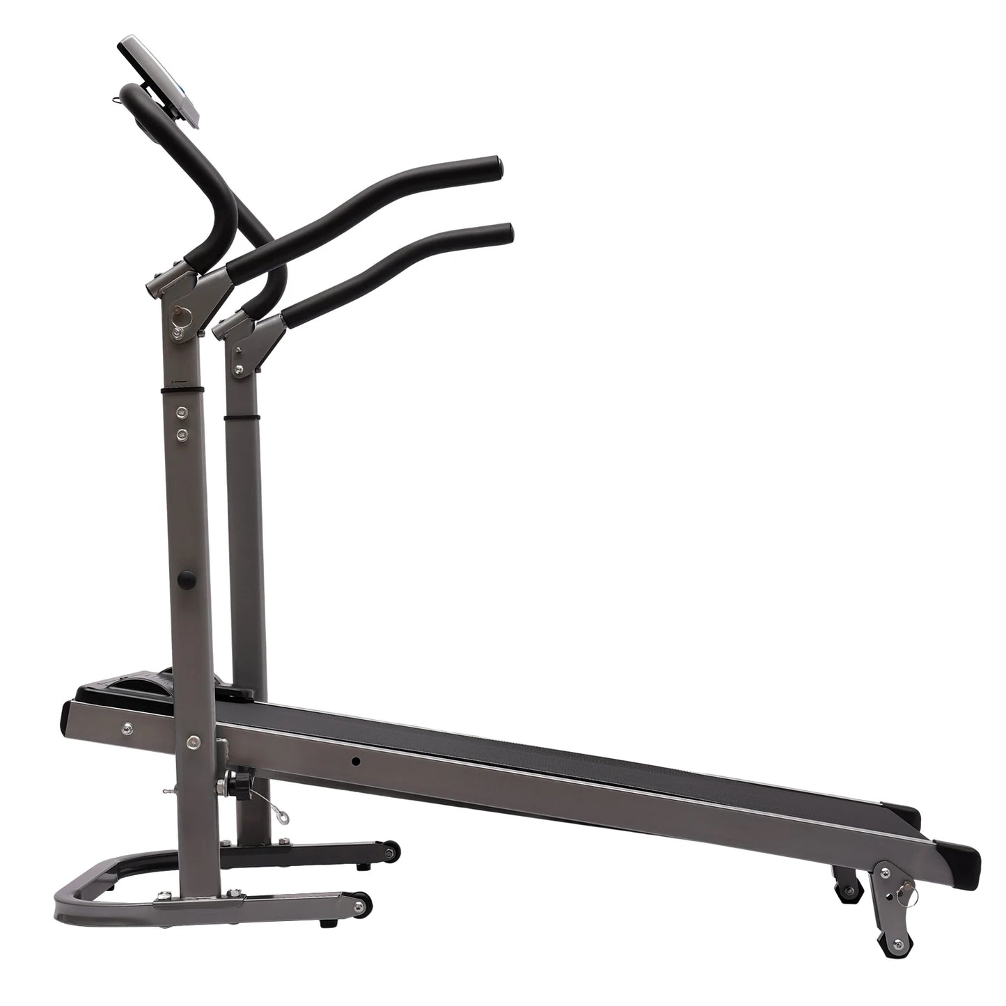 Folding Treadmill with Incline For Home With LED Monitor Running Jogging Walking Exercise Machine Home Gym Work Non-electric