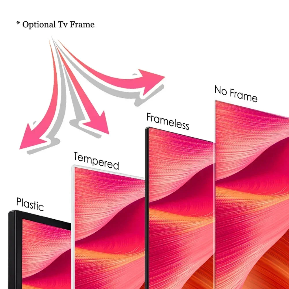 Wholesale LED TV 43 Inch Ultra HD Bright LCD TV 50 55 65inch Television 4K Smart TV