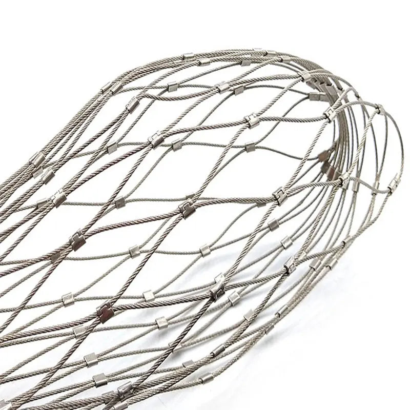 High Quality Stainless Steel Rope Mesh Lamp Shade Fishing Boat Searchlight Protection Net Corrosion Resistance
