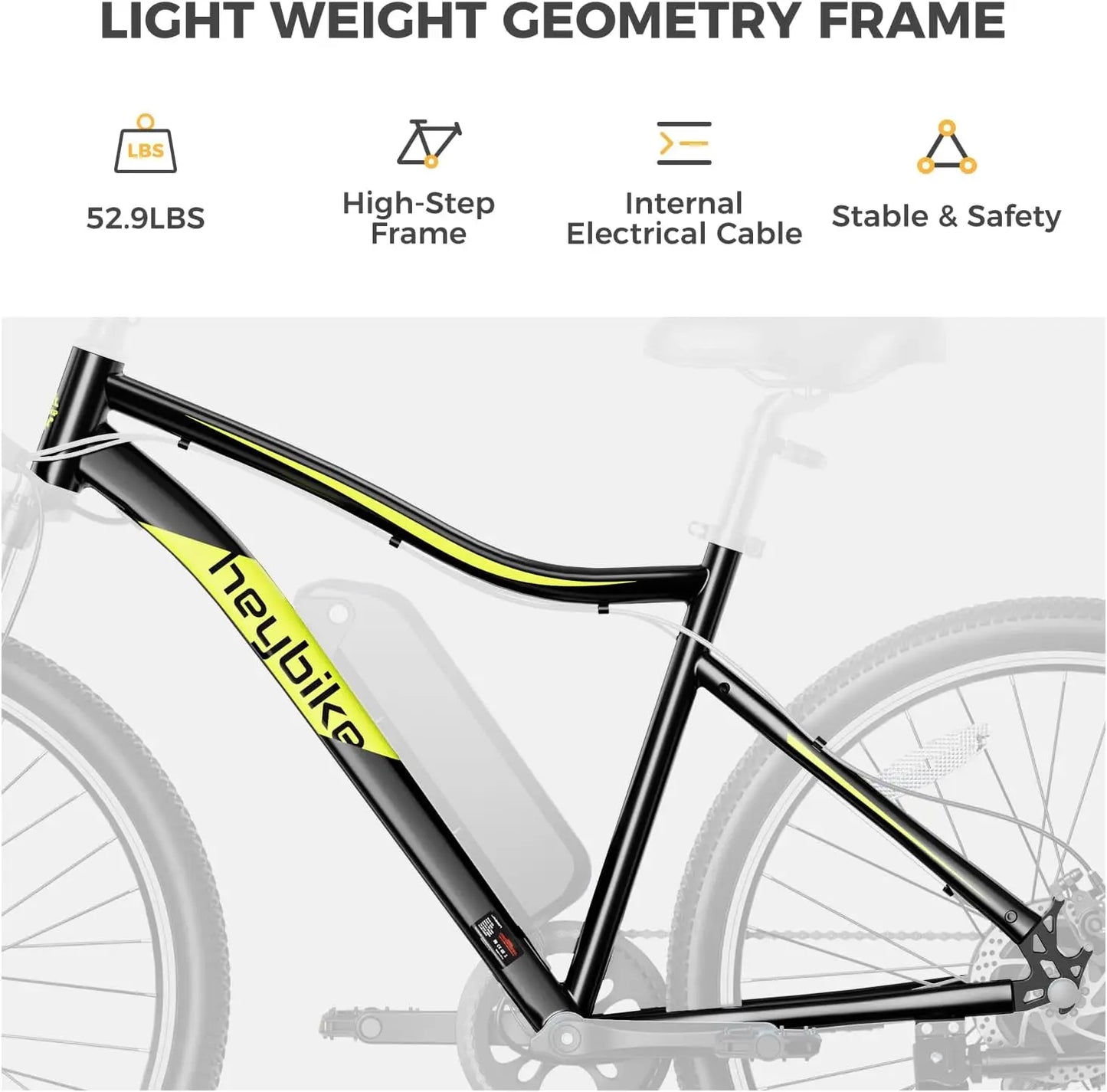 Electric Bike for Adults with 750W Peak Motor, 28mph Max Speed, 600WH Removable Battery Ebike, 27.5" Electric Mountain Bike