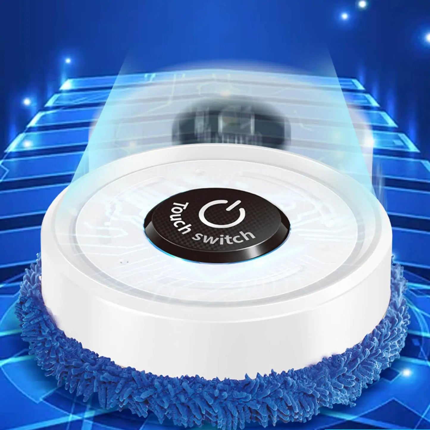 Robot Vacuum Cleaner, USB Rechargeable Automatic Sweeper, Steam Mop Robot, Smart Moving Path for Pet Hair, Low Floor Carpets