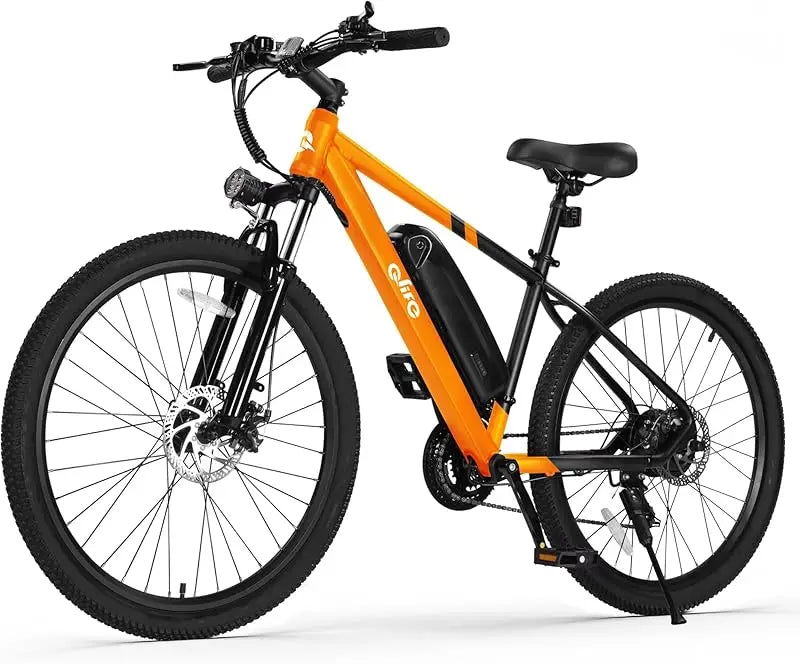 ARacer Electric Bike for Adults - 21-Speed Mountain Lightweight Ebike with Peak 500W Brushless Motor,26X2.1 Tire Step Over E-MTB