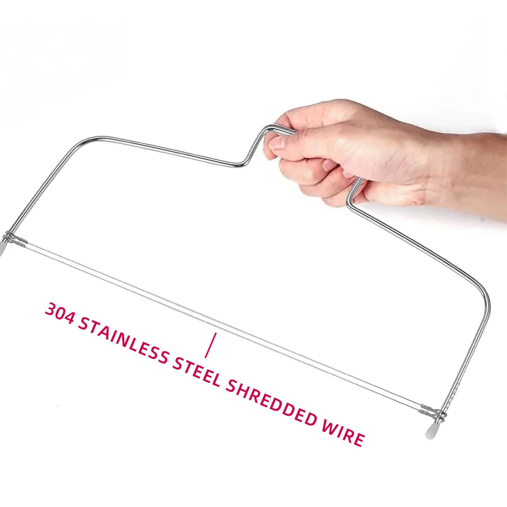 1/2Pcs Adjustable Height Line Cake Cut Slicer Adjustable Stainless Steel Cake Decorating Mold DIY Bakeware Kitchen Cooking Tool