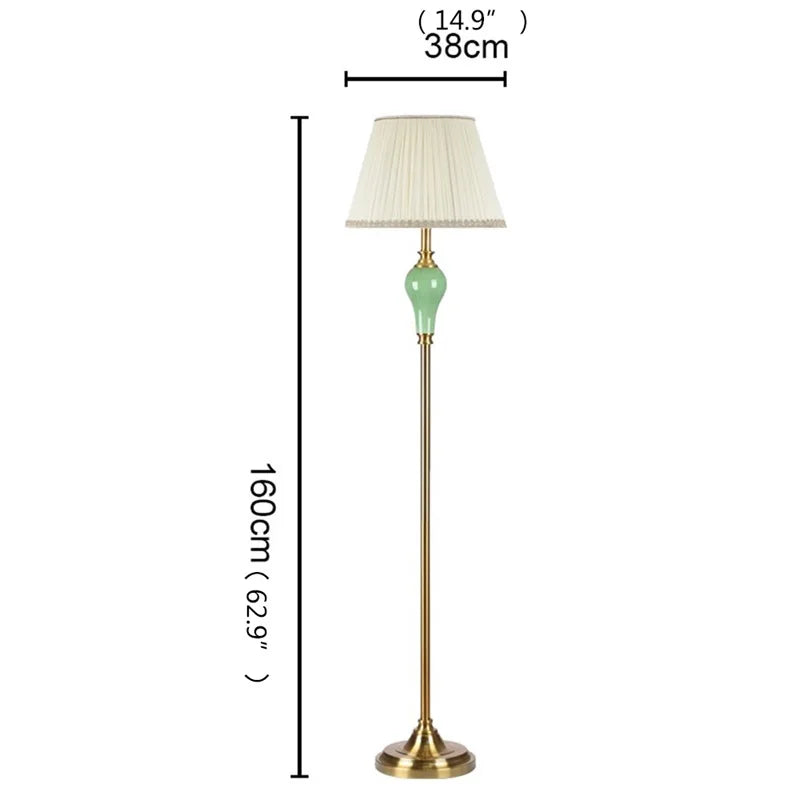OUFULA Floor Lamp Lighting Modern LED Creative Design Ceramic Decorative for Home Living Bed Room