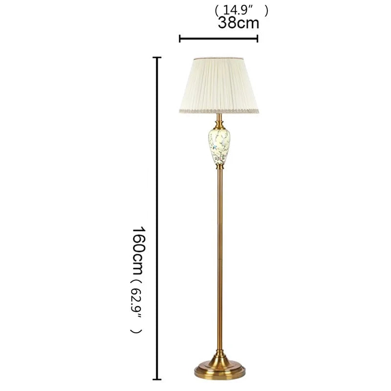 OUFULA Floor Lamp Lighting Modern LED Creative Design Ceramic Decorative for Home Living Bed Room