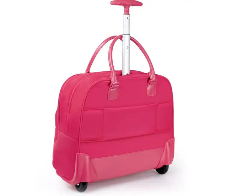 2022 women carry on hand luggage Travel Luggage bag  rolling luggage bag women travel Trolley Bags wheels wheeled bag suitcase