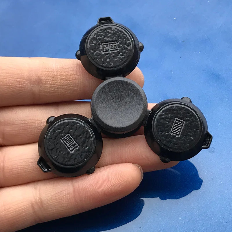 Zinc Metal Fidget Spinner Flare Gun Saucepan Pot Hand Finger Gyro Top Relief Stress EDC Children Kids Toys Gifts Halloween