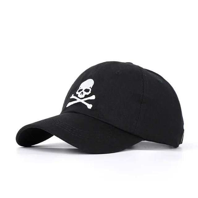 Men Women Couple SunShade Cotton Sports Breathable Baseball Mesh Cap Skull Pattern Sunscreen Hat Summer Hip Hop Sun Hats P43