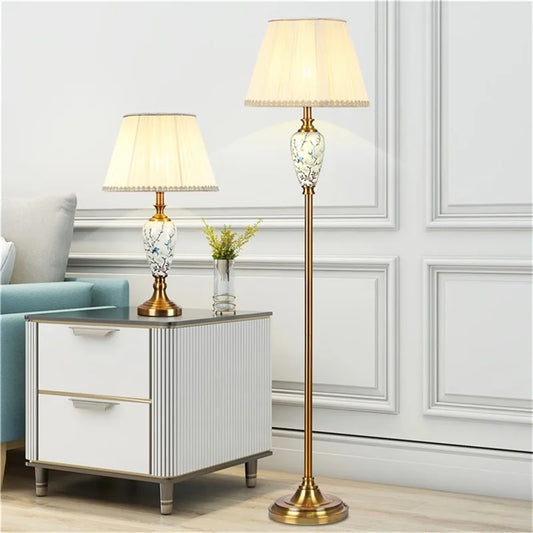 OUFULA Floor Lamp Lighting Modern LED Creative Design Ceramic Decorative for Home Living Bed Room