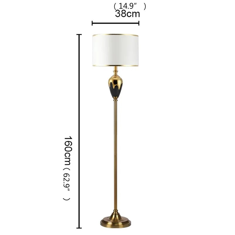 OUFULA Floor Lamp Lighting Modern LED Creative Design Ceramic Decorative for Home Living Bed Room