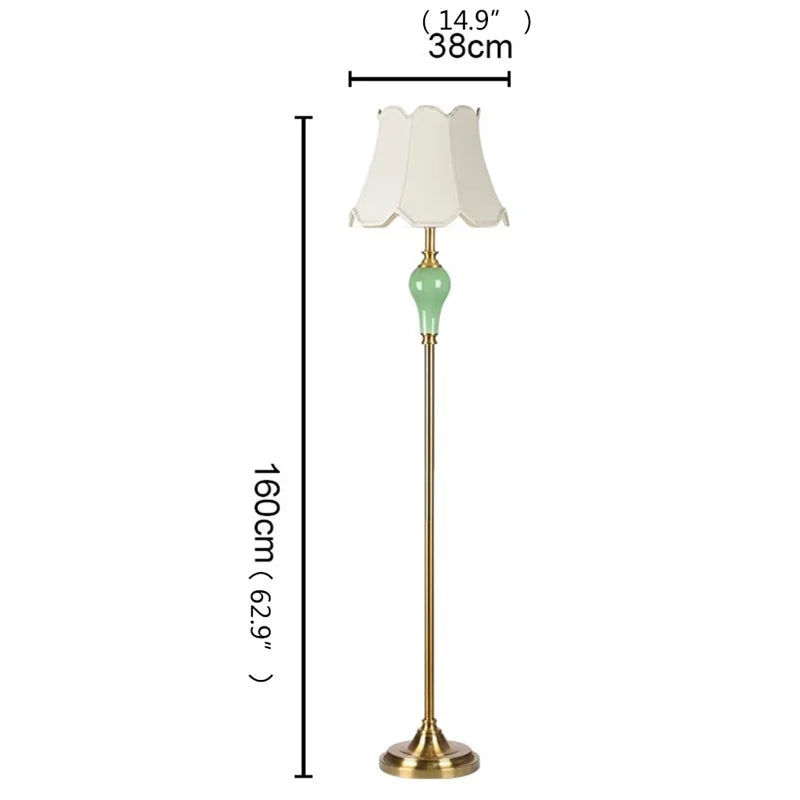 OUFULA Floor Lamp Lighting Modern LED Creative Design Ceramic Decorative for Home Living Bed Room