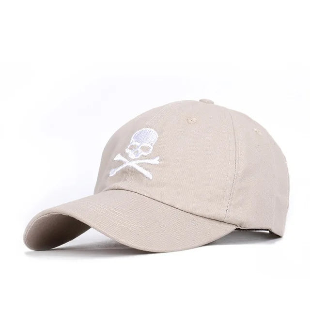 Men Women Couple SunShade Cotton Sports Breathable Baseball Mesh Cap Skull Pattern Sunscreen Hat Summer Hip Hop Sun Hats P43